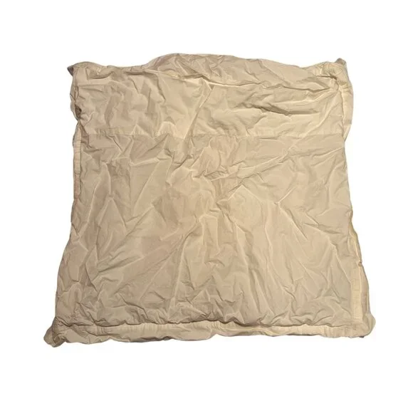 Anthropologie Cirrus Duvet Cover Cream Cotton Ruffle Y2K Queen Comforter 1 Sham - Picture 6 of 10